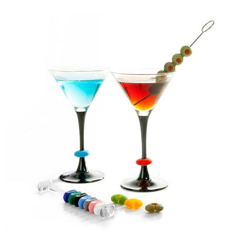 Set de 12 identificateurs de verres Ibili Set de 12 identificateurs de verres Ibili
