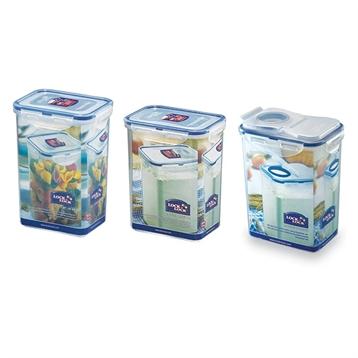 Set de 3 boites de conservation hautes Lock and Lock Set de 3 boites de conservation hautes Lock and Lock