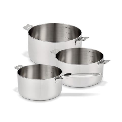 Set de 3 casseroles R'Evolution 16,18 et 20 cm Beka Set de 3 casseroles R'Evolution 16,18 et 20 cm Beka