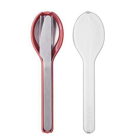 Set de 3 couverts Ellipse Vivid Mauve Mepal