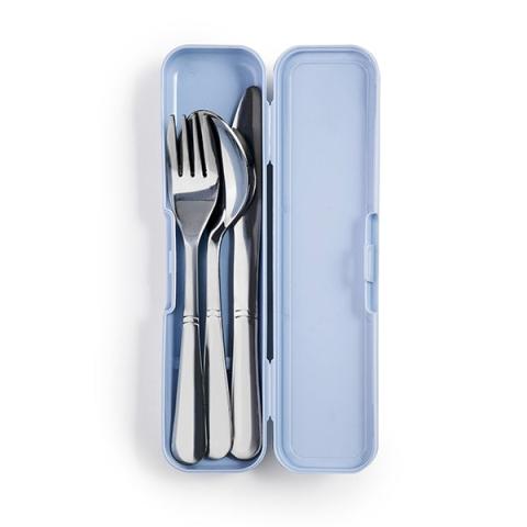 Set de 3 couverts avec étui Ibili Set de 3 couverts avec étui Ibili