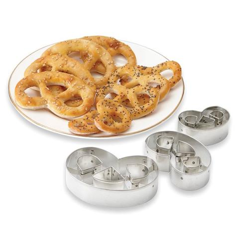 Set de 3 emporte-pièces Bretzel Patisse