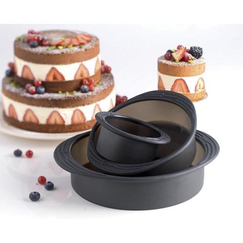 Set 3 Moules pour gâteaux à étages Mastrad Set 3 Moules pour gâteaux à étages Mastrad
