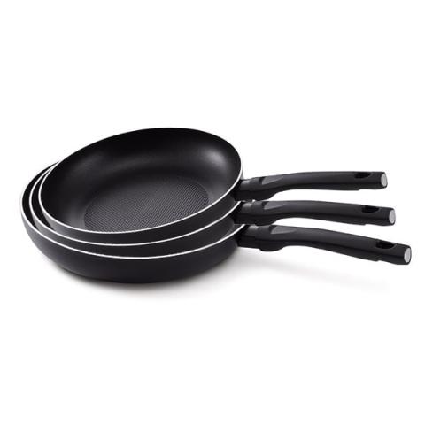 Set de 3 poêles à frire aluminium 20, 24, 28cm Salsa KitchenFun by Beka