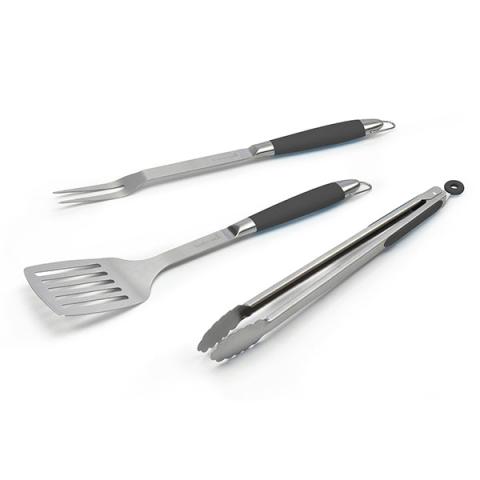 Set 3 ustensiles barbecue inox Barbecook
