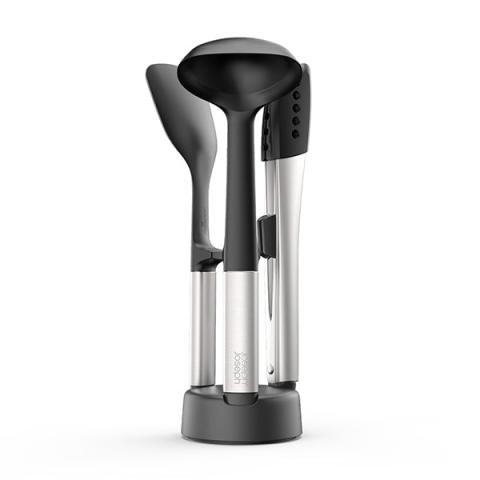 Set de 3 ustensiles Elevate Fusion avec socle compact Joseph Joseph Set de 3 ustensiles Elevate Fusion avec socle compact Joseph Joseph