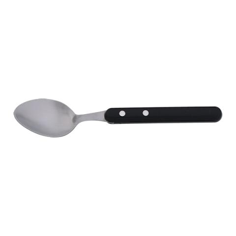 Set de 4 cuillères inox Les Bistrots à la Française manche noir Jean Dubost