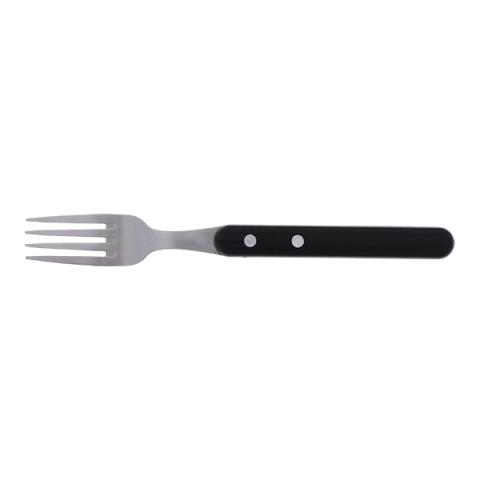 Set de 4 fourchettes inox Les Bistrots à la Française manche noir Jean Dubost Set de 4 fourchettes inox Les Bistrots à la Française manche noir Jean Dubost