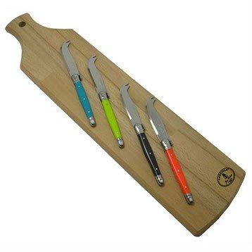 Set 4 fromagettes Laguiole et planchette Jean Dubost