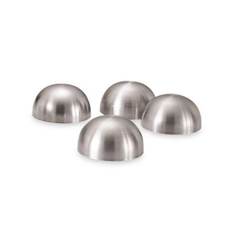 Set 4 moules demi-sphères en inox Mathon