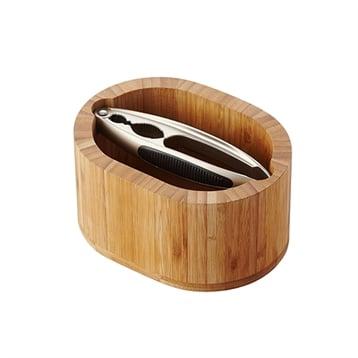 Set casse noix en bambou Point Virgule