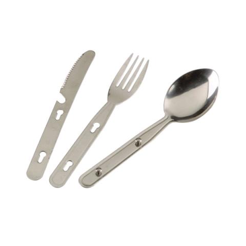 Set de couverts spécial lunch box inox Ibili