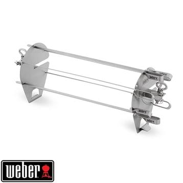 Set de 6 brochettes avec supports pour rôtissoire Crafted Weber Set de 6 brochettes avec supports pour rôtissoire Crafted Weber