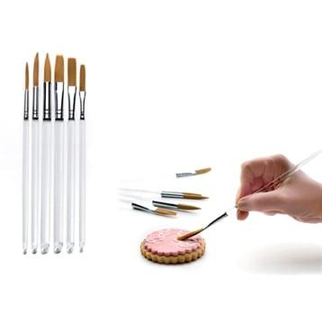 Set de 6 pinceaux à pâtisserie Ibili Set de 6 pinceaux à pâtisserie Ibili
