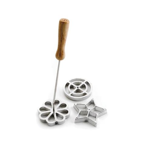Set moules à beignets rosaces 25 cm Ibili Set moules à beignets rosaces 25 cm Ibili