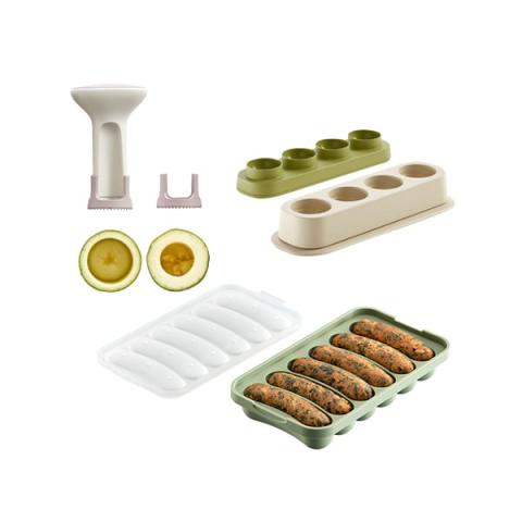Set Veggie Balls et Cup avec Veggie Sausage Lekue Set Veggie Balls et Cup avec Veggie Sausage Lekue