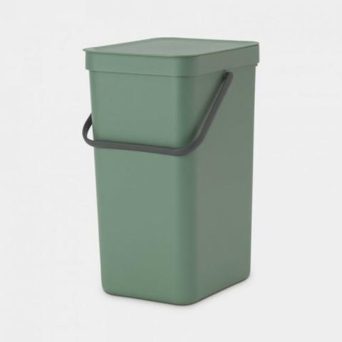Sort & Go Poubelle 16l vert (129827) - Brabantia