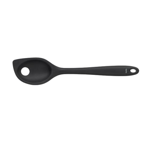 Spatule à pâte ajourée 28,5 cm Tom noir Kela