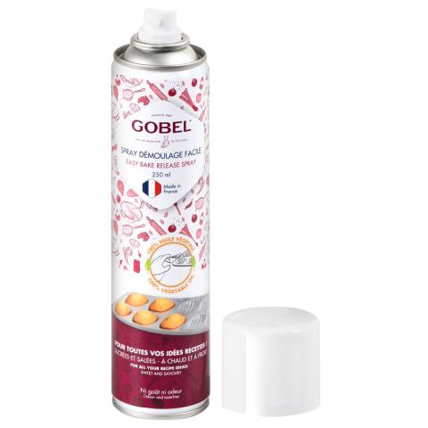 Spray alimentaire démoulage facile 250 ml Gobel Spray alimentaire démoulage facile 250 ml Gobel