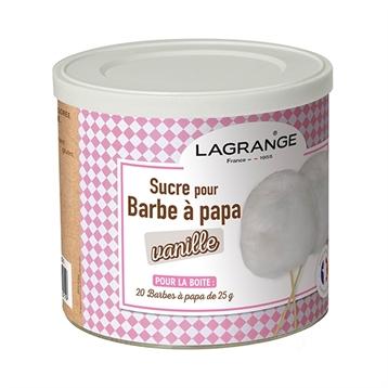 Sucre à barbe à papa arôme Vanille 500 g 380006 Lagrange