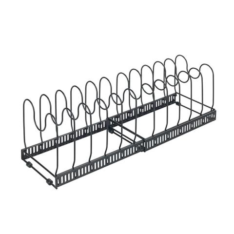 Support extensible 2 en 1 pour couvercles et poêles 57x18 cm Wenko by Maximex