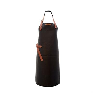 Tablier Kansas cuir noir taille XL 89 cm Xapron