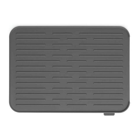 Tapis anti-goutte gris foncé scolapiatti