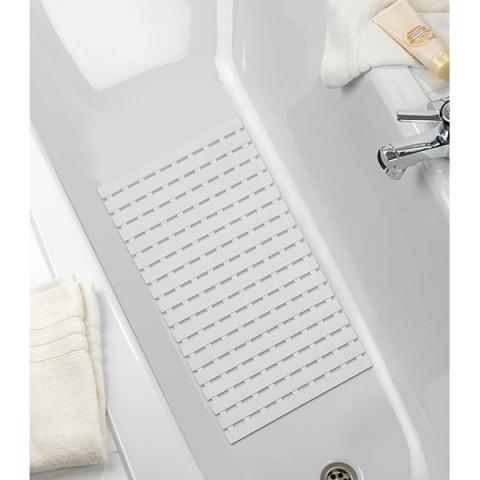 Tapis de baignoire blanc Arinos 63 cm Wenko by Maximex Tapis de baignoire blanc Arinos 63 cm Wenko by Maximex