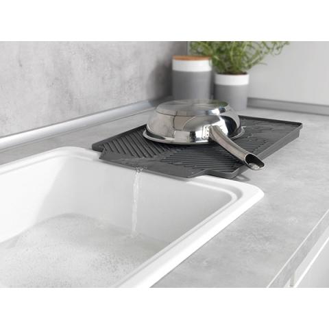 Tapis égouttoir Linéa gris Wenko by Maximex Tapis égouttoir Linéa gris Wenko by Maximex