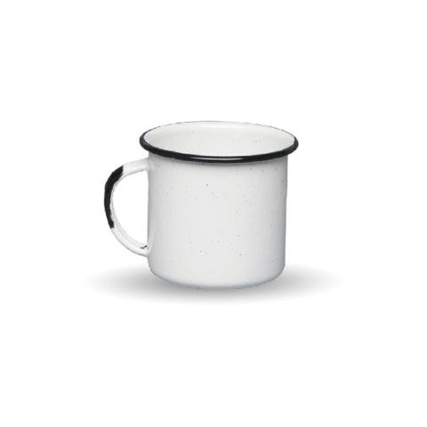 Tasse blanche 360 mL Graniteware Tasse blanche 360 mL Graniteware