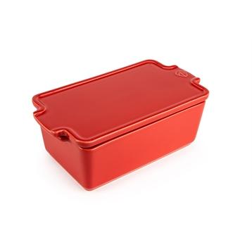 Terrine céramique rouge 20 cm 650 ml Peugeot