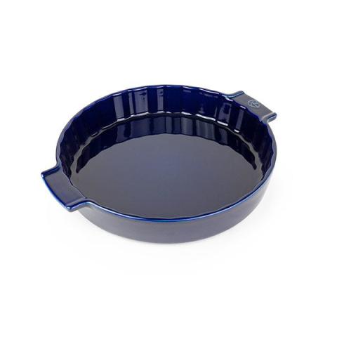 Tourtière céramique Appolia bleu 28 cm Peugeot Tourtière céramique Appolia bleu 28 cm Peugeot