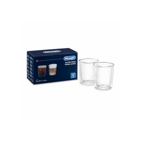 Verres isothermes pour boissons chaudes et froides De'longhi 2 x 400 ml