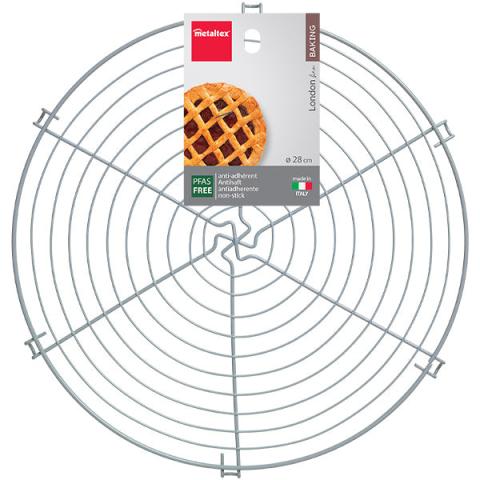Volette à gâteaux ronde 28 cm London Metaltex Volette à gâteaux ronde 28 cm London Metaltex