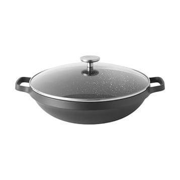 Wok anti-adhérent avec couvercle 32 cm GEM Berghoff Wok anti-adhérent avec couvercle 32 cm GEM Berghoff