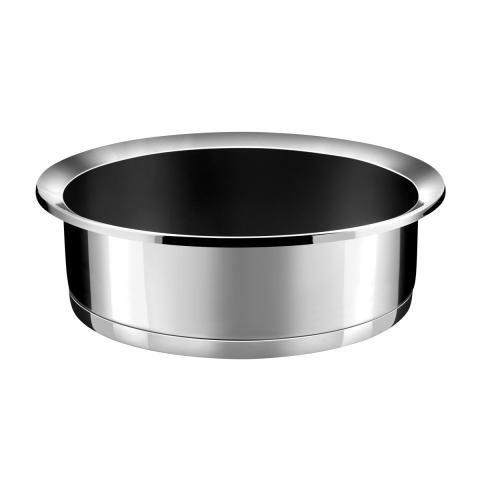 Ycône - Sauteuse 24cm inox revêtement Greblon C3 Cuisinox