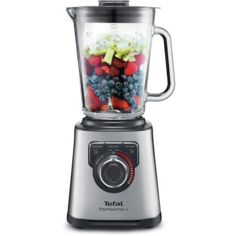 Tefal - BL811D Glass Blender 1.5L 1200W Grey - Blender (1.5 L, 2 L, Jug Blender, Grey, Metal, Glass)